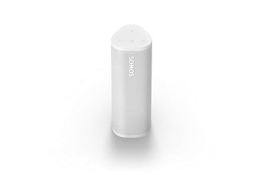 Sonos Roam 2 | Leichter, mobiler und wasserdichter Speaker mit Bluetooth, WLAN, mindestens 10 Stunden Akkulaufzeit und Voice Control für drinnen und draußen - Weiß im Sale